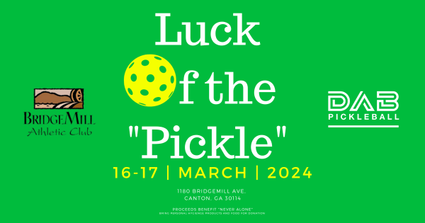 2nd Annual ?? Luck of the Pickle Pickleball Tournament ?? logo