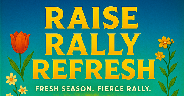 Raise Rally Refresh logo