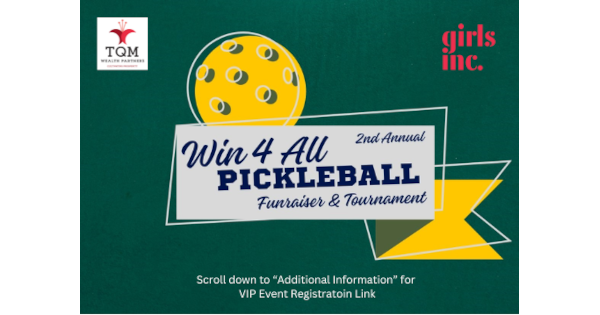 TQM Wealth Partners 2nd Annual Pickleball Tournament logo