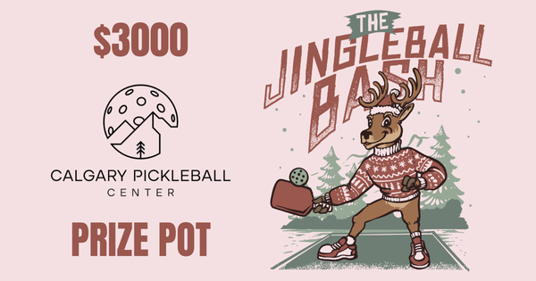 Calgary Pickleball Center's: Jingleball Bash 2025 logo