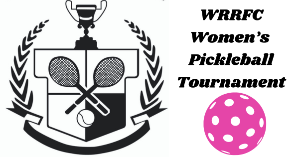 WRRFC Women's Pickleball Tournament logo