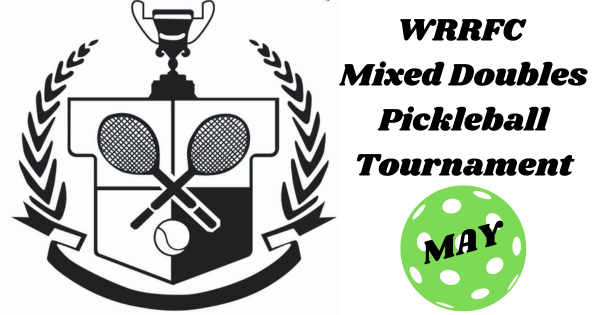 WRRFC Mixed Doubles Pickleball Tournament logo