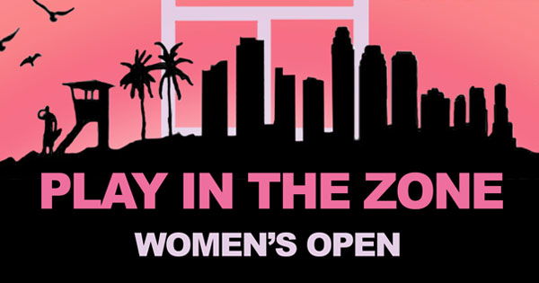 PLAY in the ZONE  Women's Open Tournament logo