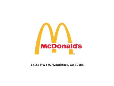 McDonalds - HW92 - Woodstock logo