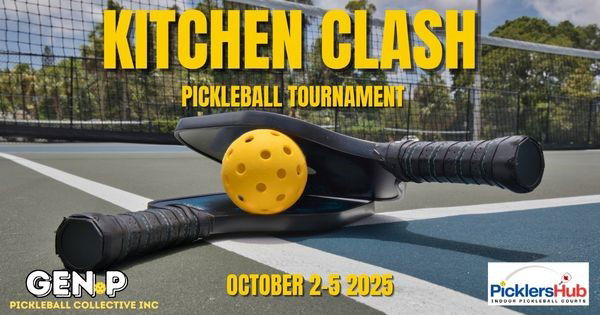 Kitchen Clash Pickleball Tournament logo
