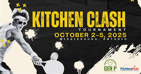 Kitchen Clash Pickleball Tournament logo