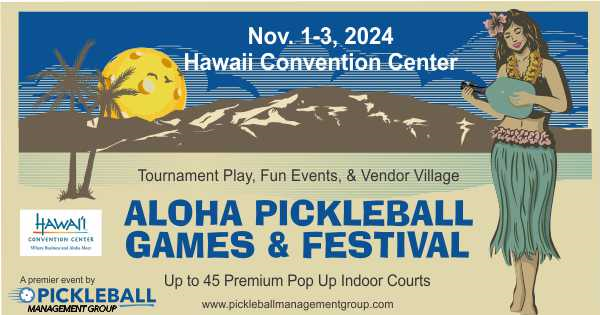 Aloha Pickleball Games & Festival logo
