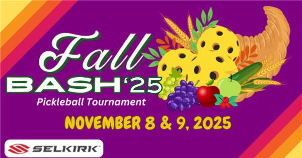 The Pickleball Barn Fall Bash 2025 logo
