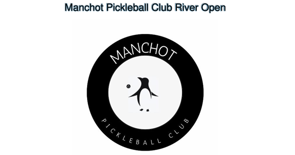 Manchot Pickleball Club River Open logo