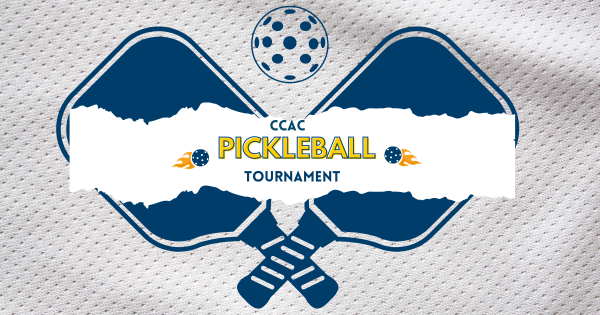 CCAC Pickleball Tournament logo