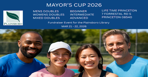 Mayor's Cup for Plainsboro Library logo