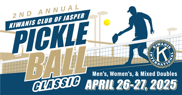 Kiwanis Club of Jasper Pickleball Classic logo