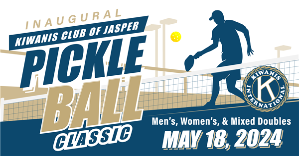 Kiwanis Club of Jasper Pickleball Classic logo