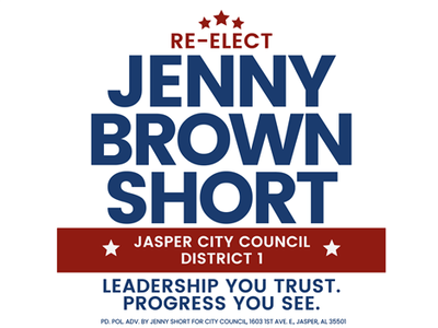 Jenny Brown Short, District 1 logo