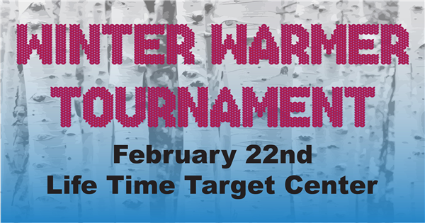 Winter Warmer Tournament Life Time Target Center February 22nd logo