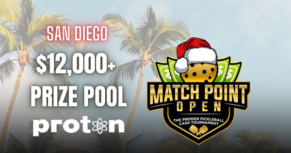 Match Point Open Powered by Proton - $12,000+ Cash Prize Pool logo