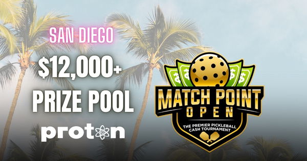 Match Point Open Powered by Proton - $12,000+ Cash Prize Pool logo