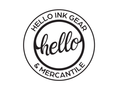 Hello Ink Gear & Mercantile logo