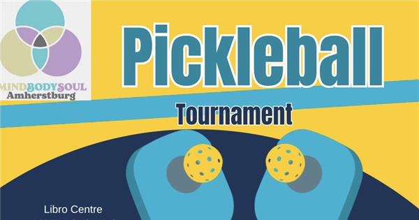 Mind, Body and Soul Pickleball Tournament logo