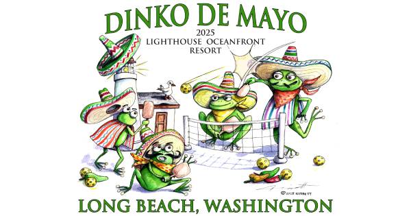 Dinko De Mayo at the Lighthouse Oceanfront Resort logo