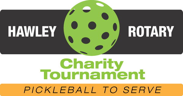 Hawley Rotary Pickleball Tournament logo