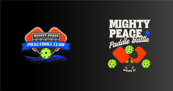 Mighty Peace: Paddle Battle logo