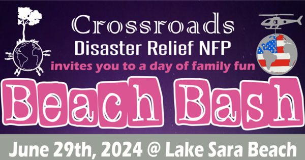 CDR Beach Bash logo