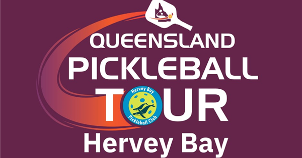 Queensland Pickleball Tour - Hervey Bay logo