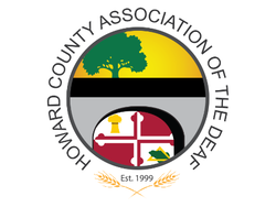 Howard County Association of the Deaf logo