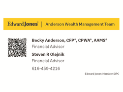 Edward Jones - Anderson Wealth Mgt Team logo