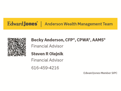 Edward Jones - Anderson Wealth Mgt Team logo