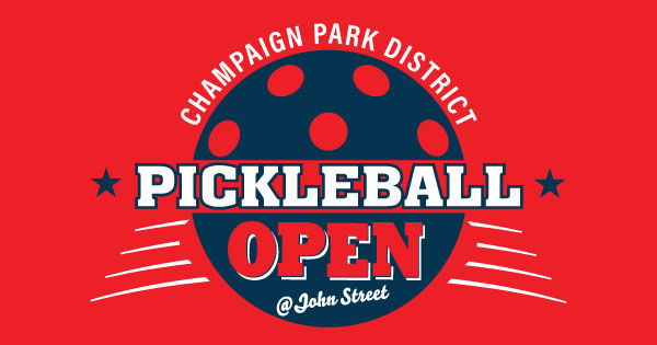 Champaign Park District Pickleball Open @ John Street logo