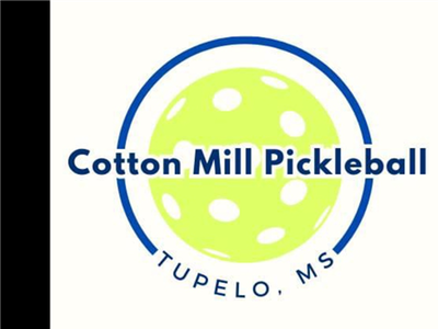 Pickleball at Cotton Mill logo