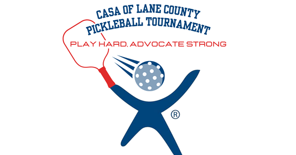 CASA of Lane County Pickleball Tournament logo