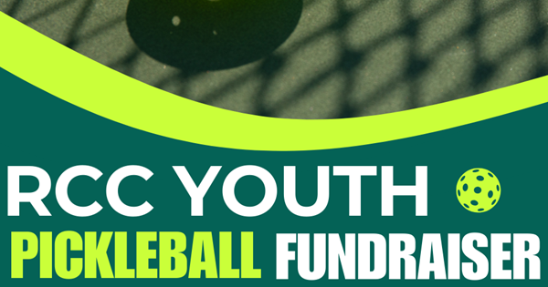 RCC YOUTH PICKLEBALL FUNDRAISER logo