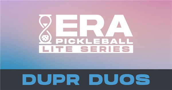 ERA's Lite Series - DUPR Duos logo