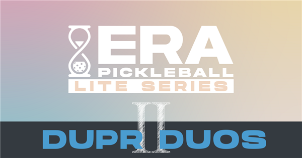 ERA's Lite Series - DUPR Duos II logo