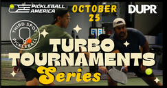Third Spot Pickleball Oct 25th Turbo Tournament