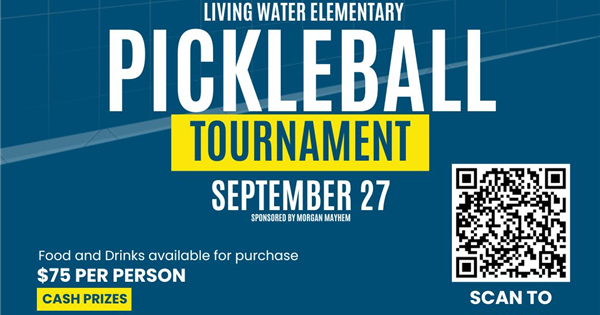 Living Water Pickleball Tournament logo