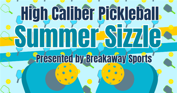 High Caliber Pickleball Summer Sizzle logo
