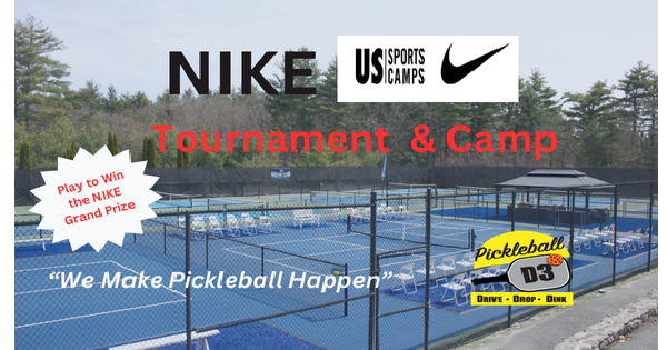 NIKE Pickleball TOURNAMENT logo