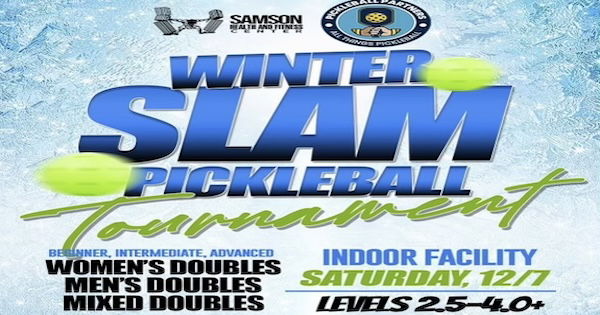 Samson Winter Pickleball Slam logo