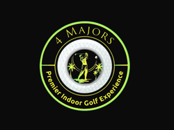 4 Majors Premier Indoor Golf Experience logo