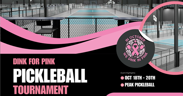 Dink for Pink Pickleball Tournament logo