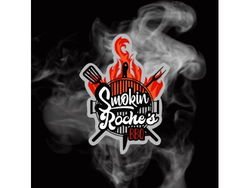 Smokin Roche's BBQ logo