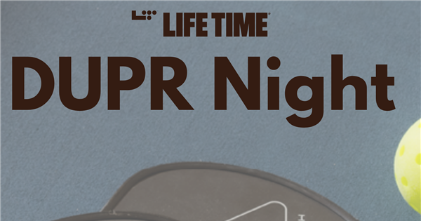 DUPR Night at Life Time Harbour Island logo