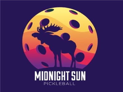 Midnight Sun Pickleball Club logo