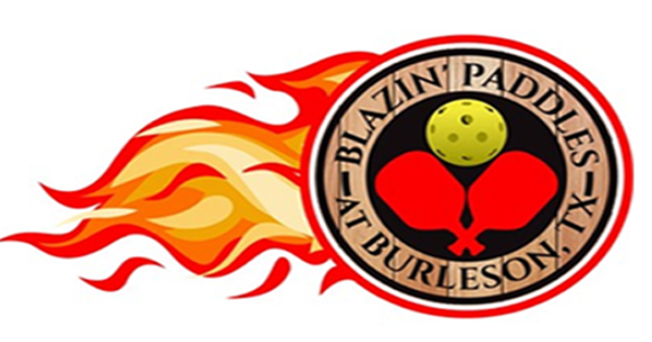 Blazin' Paddles at Burleson logo
