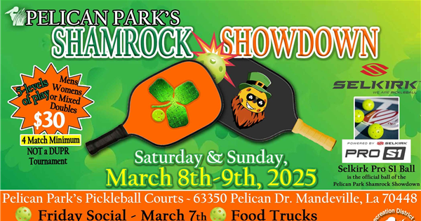 Shamrock Showdown - Pelican Park logo