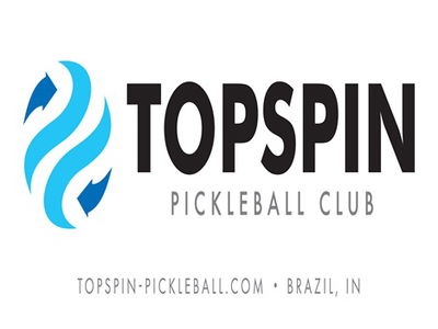 TOPSPIN Pickleball Club logo